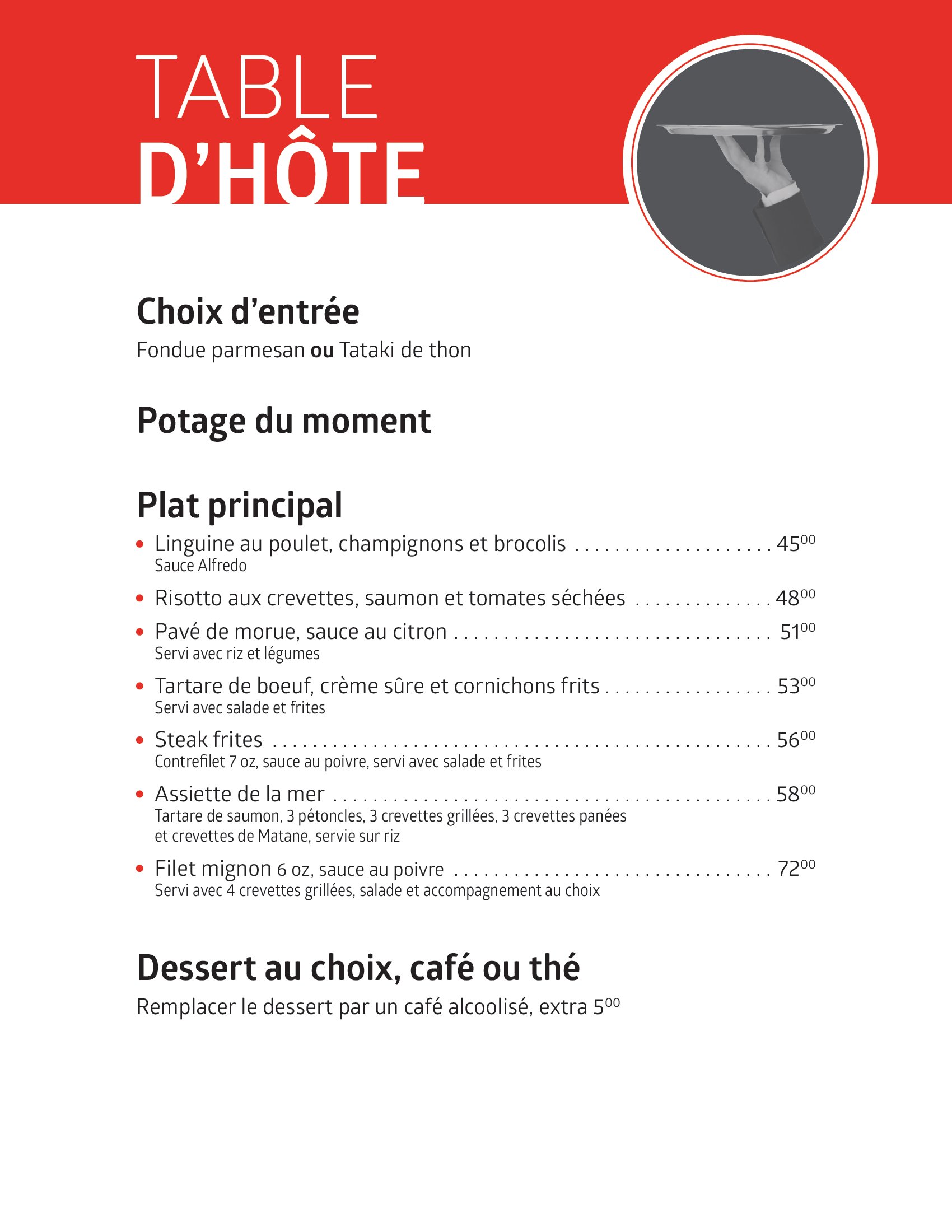 table hote